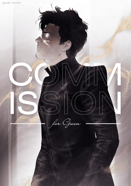 Rough Lined Half Body (Monochrome) 40 USD