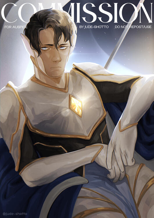 Salfir for @ausp-ice from their work, &quot;Gilded Faults&quot;